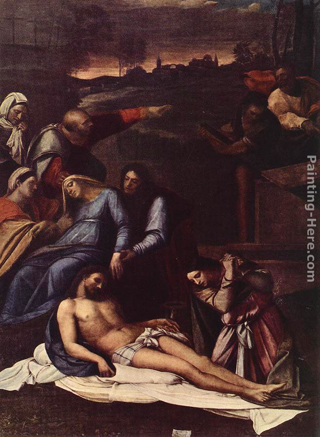 Deposition painting - Sebastiano del Piombo Deposition art painting